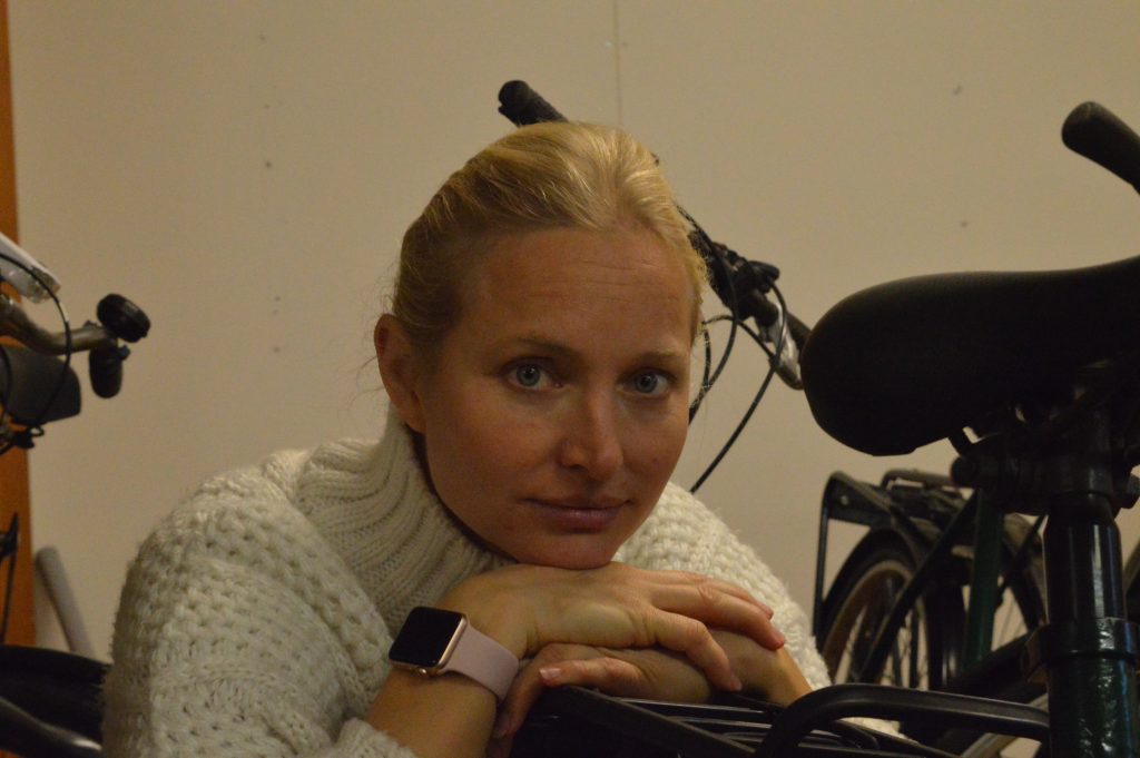 Karolina SIlfverberg brinner för integrationsfrågor och har jobbat hårt med projektet Skurups hjältar.