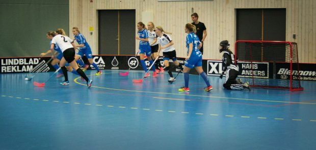 Skurups IBK blev första lag för säsongen att ta poäng av serieledande IK Stanstad. 