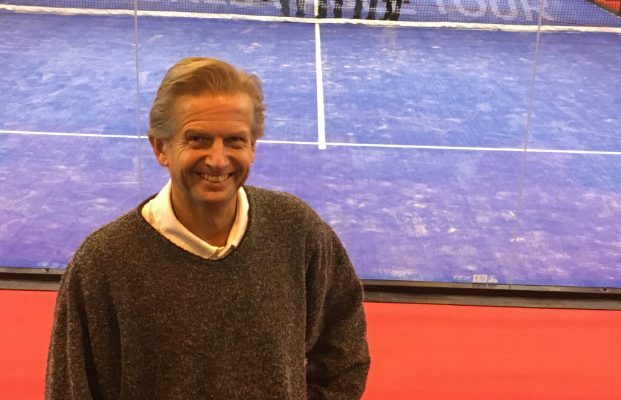 Mikael Bjelkedal vill lyfta racketsporten i Skurup.