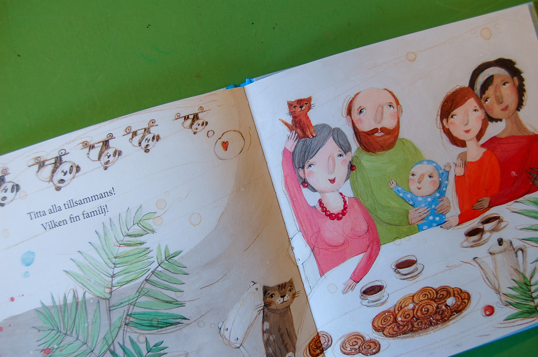 En av de barnböcker på Skurups bibliotek som kommer att regnbågsmärkas. Foto: Nina Kartal