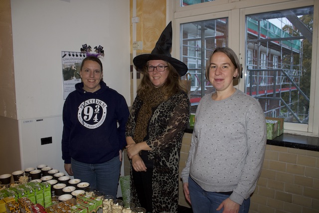 Anna Prahl, Terese Petterson och Sandra Jelves engagerar sig för i ungdomars kulturella verksamhet i Skurup. 