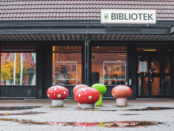 Under våren kommer det bli fler författarbesök på Skurups Bibliotek. Foto: Ludwig Bergman.