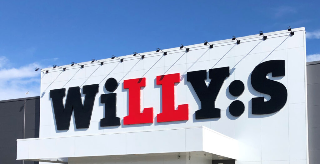 Det nya Willys i Skurup är beläget bakom Jysk och Jem & Fix. Foto: Privat
